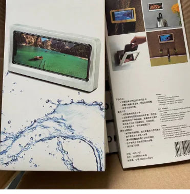 Waterproof Touch Screen Phone Holder for Shower Wall