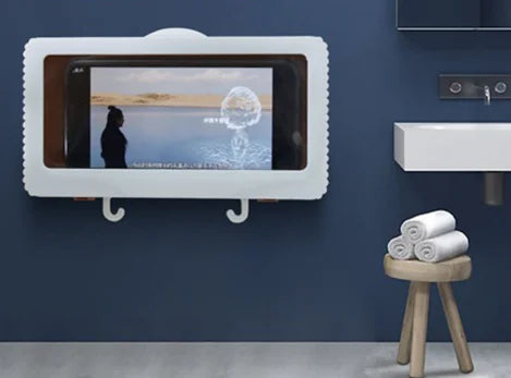 Waterproof Touch Screen Phone Holder for Shower Wall